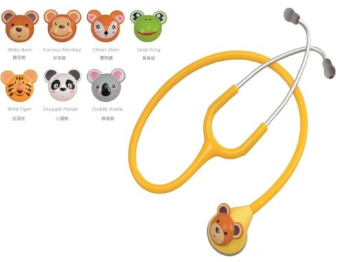 CK-F601PF (Adult) CK-F606PF (Pediatric) Fun Animal Single Head Stethoscope